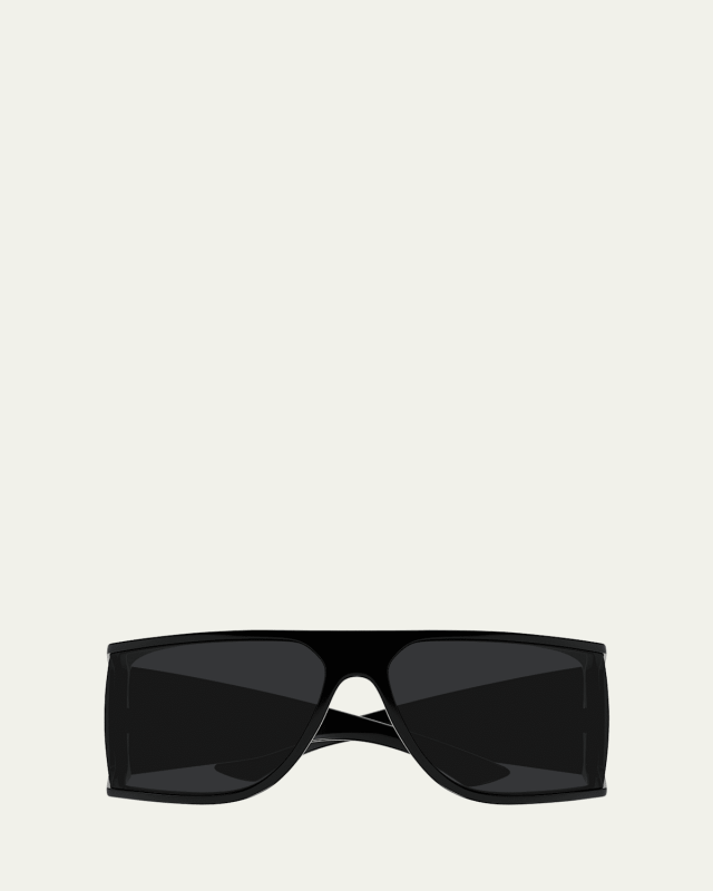 SL806 Logo Shield Sunglasses